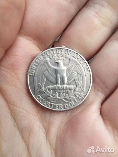 Liberty quarter dollar 1986(P)