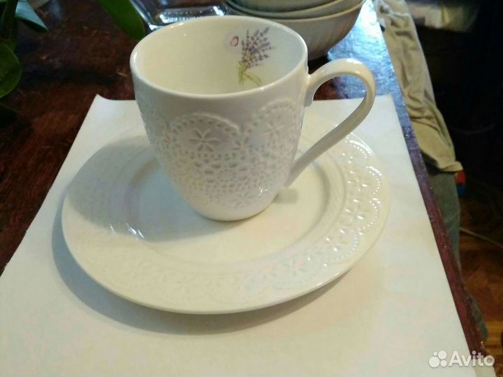 Комплект тарелка и кружка