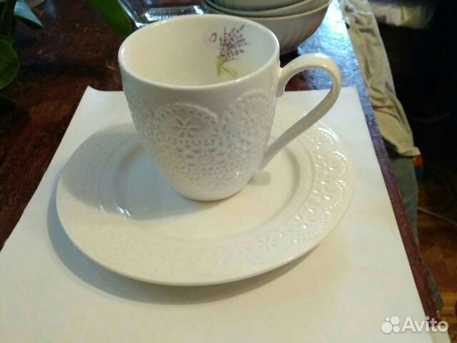 Комплект тарелка и кружка