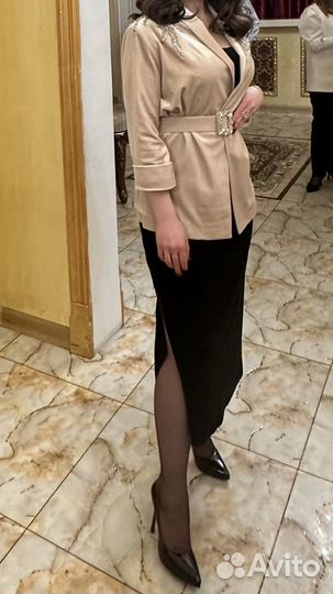 Платье с пиджаком,костюм