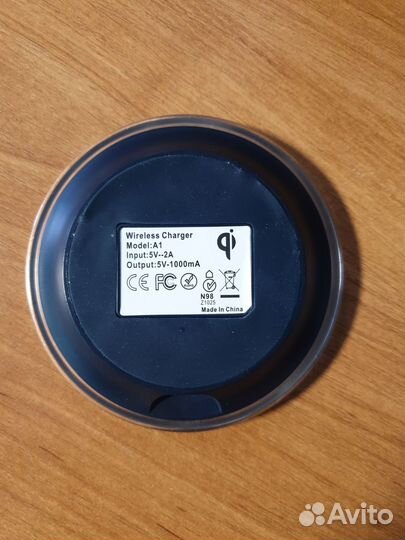 Беспроводная зарядка 5V 1A