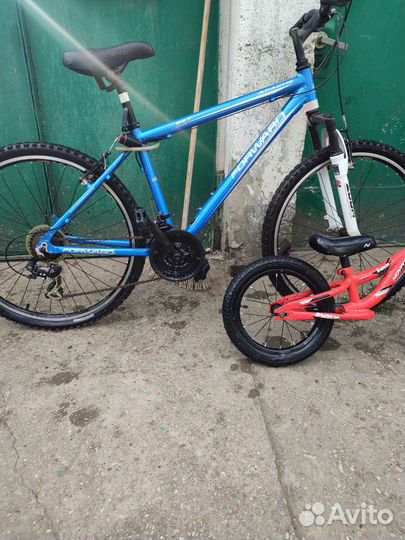 Велосипед forward алюминиевый, скоростной