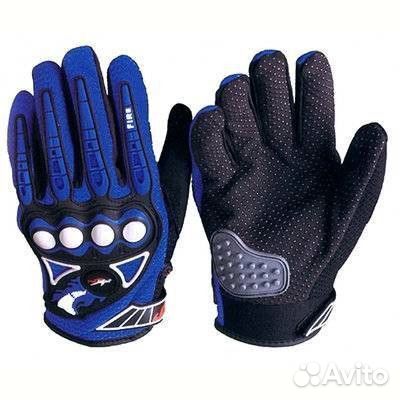 Перчатки мото PRO-biker MCS-23(пвх.защита,тыльн.ча