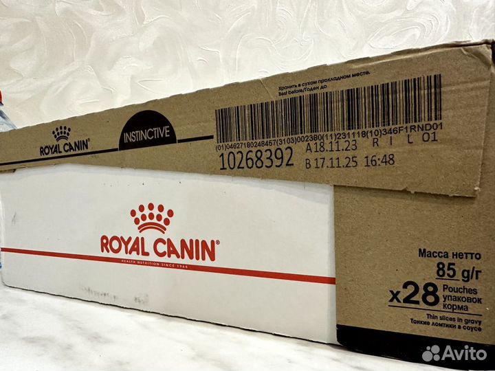 Влажный корм для кошек Royal canin