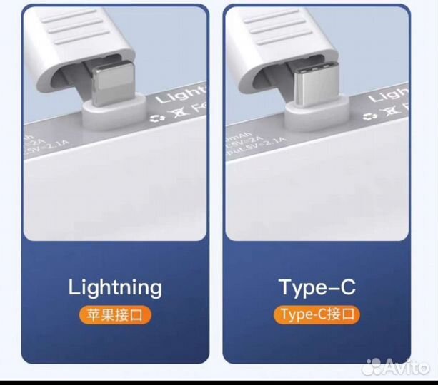 Мини внешний аккумулятор 5000 мАч (повербанк)