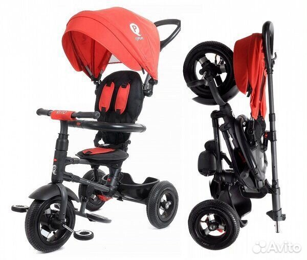 Складной 3х кол.велосипед,новый,QPIay Rito