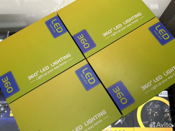 LED автолампы 360 HB4, 70W, 6000К, 2шт