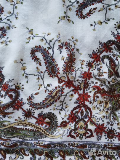 Платок Павлопосадский Балаганчик вид 3