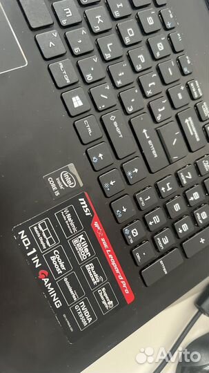 Игровой Ноутбук MSI GP62 Leopard Pro + мышь