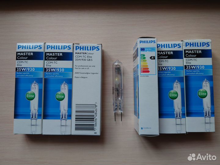 Лампы Philips CDM-TC Elite 35W/930 G8.5 (новые)