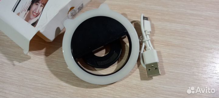 Кольцевая селфи-вспышка для телефона(новая) USB