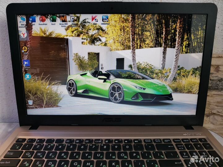 Игровой Asus 4core/4Gb/SSD256GB/GeForce 810M