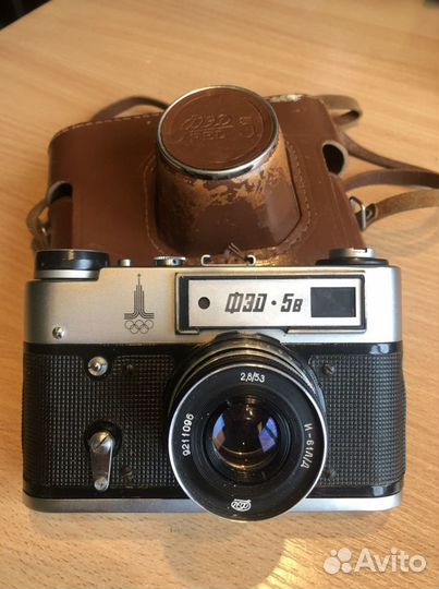 Плёночный фотоаппарат фэд 5В