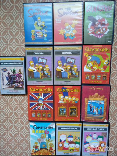 Коллекции Tom & Jerry, Simpsons