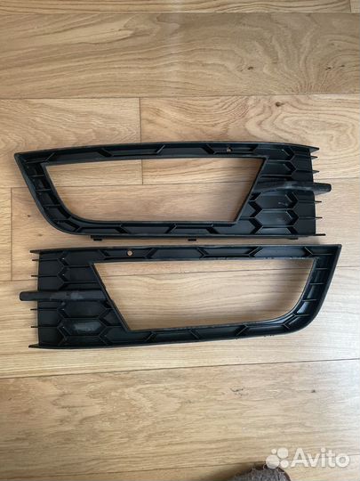Решетки в бампер шкода октавиа а7