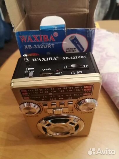 Радиоприемник waxiba xb-332 urt