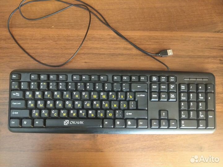 Монитор + новая клавиатура