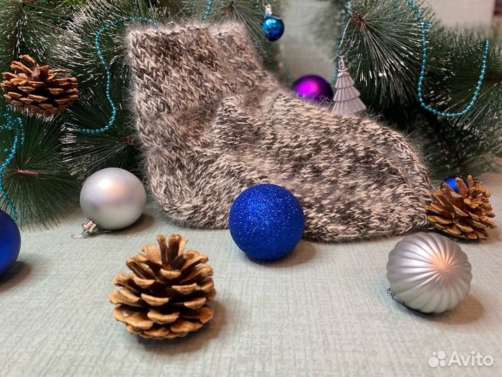 Носки из собачьей шерсти