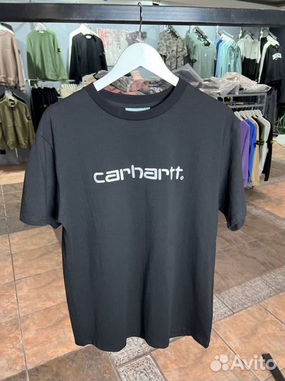 Футболка Carhartt (Белая и черная)