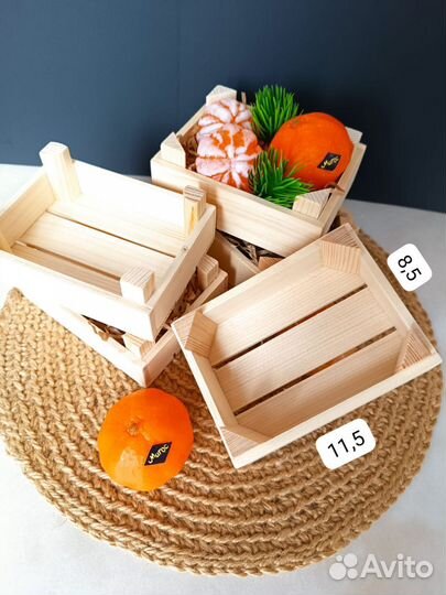 Ящик деревянный подарочный