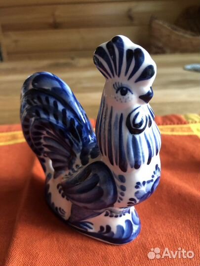 Гжель скульптура,автор Лобова,Новикова