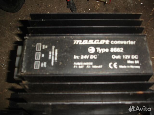 Преобразователь mascot 8862 24/12v