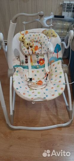 Детские электронные качели для новорожденных
