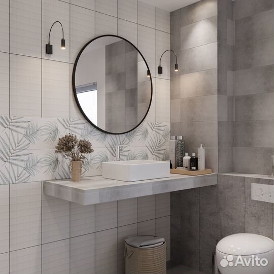 Плитка облицовочная Lavelly City Jungle Soft Mosaic белая 500х250х9 мм (13 шт.1,625 кв.м)