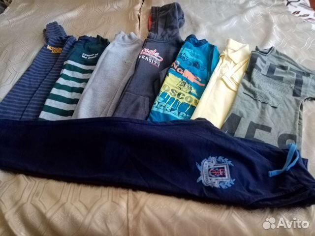 Вещи пакетом на мальчика размер 140