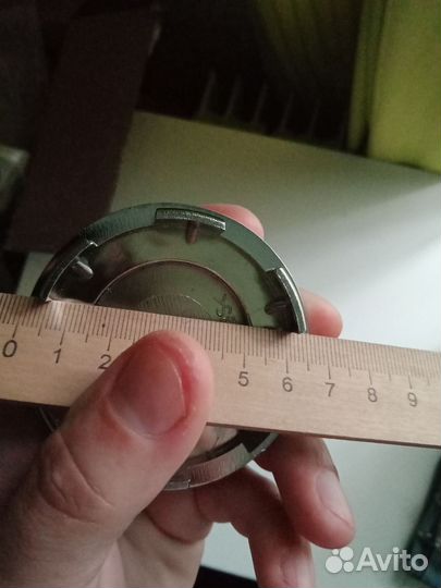 Колпачки (ступицы) RW на литые диски хромированные