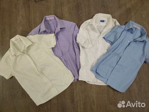 Рубашка на мальчика 140-146