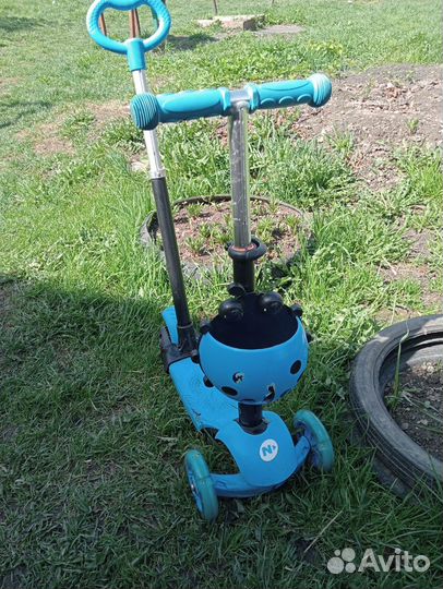 Самокат детский трехколесный