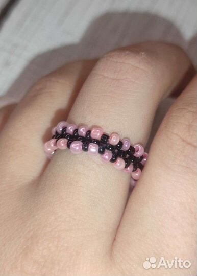 Колечко из бисера