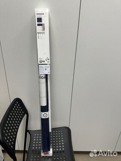 Рулонная штора IKEA фриданс (синяя) 80см