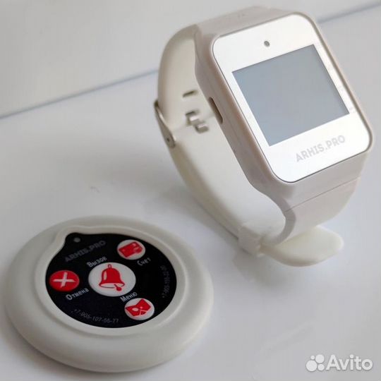 Беспроводная система/кнопка вызова персонала часы