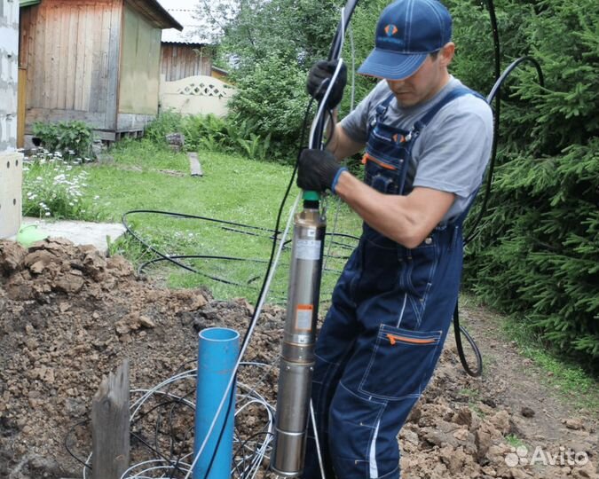 Бурение скважины под воду