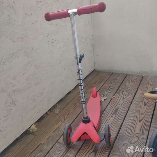 Самокат для девочки до 5 лет