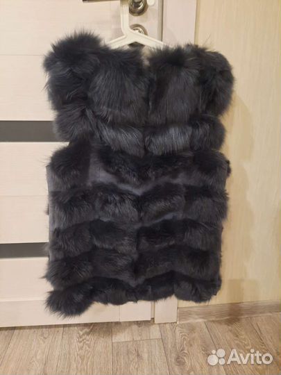 Меховая жилетка писец натуральный