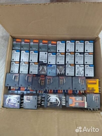 Реле abb, finder, Siemens и прочие