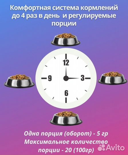 Автоматическая кормушка для животных