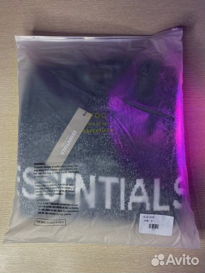 Вязанный свитер essentials fog два цвета в наличии