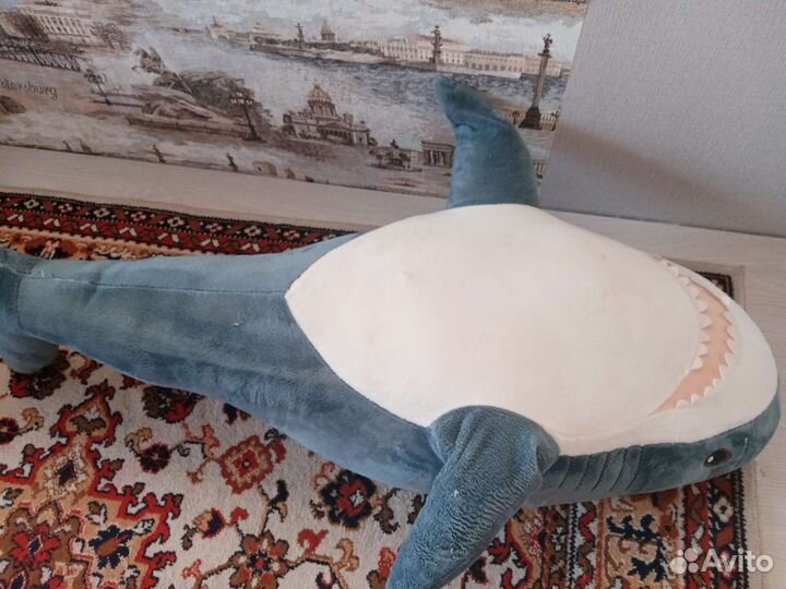 Акула из икеи 120 см