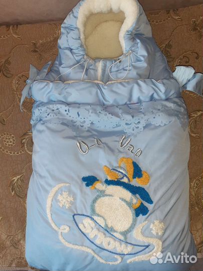 Конверт на выписку зимний