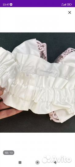 Бант для конверта на выписку