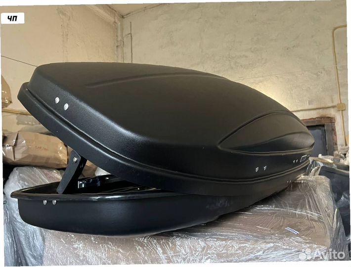 Автобокс 460л черный песок+усилители