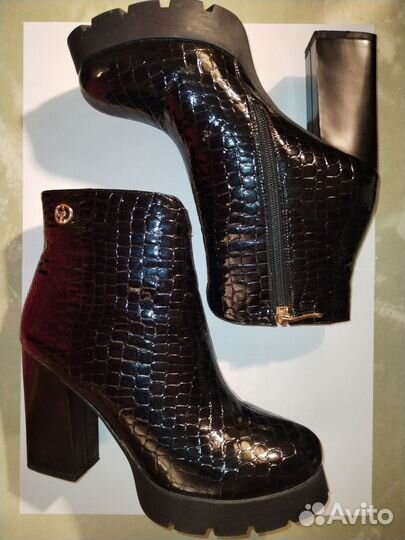 Ботильоны демисезон новые 38 р-р