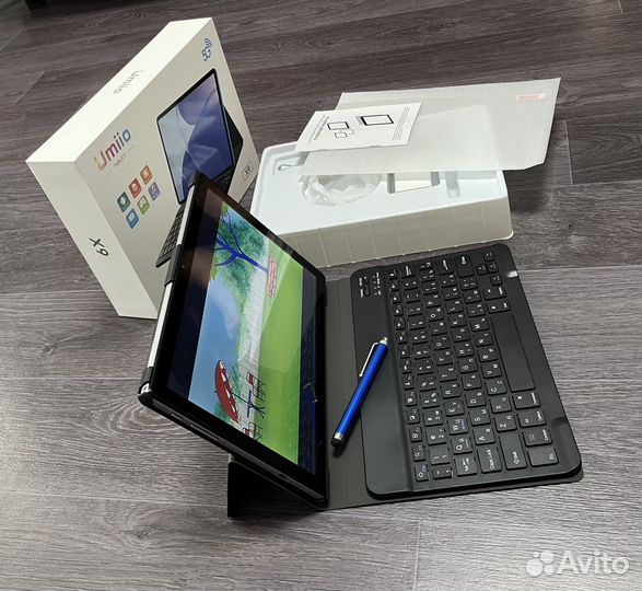 Новый Планшет umiio x9 128 гб,чехол,клавиатура
