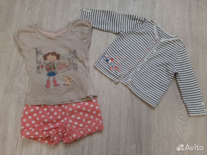 Летние вещи пакетом 86 92