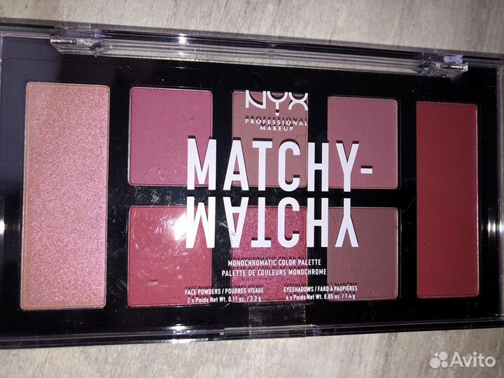 NYX новая палетка для лица и глаз