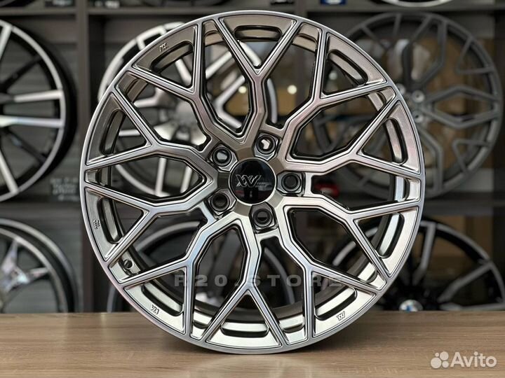 Диск литой Replica Vossen HF2 R18 5*114.3 HS нал